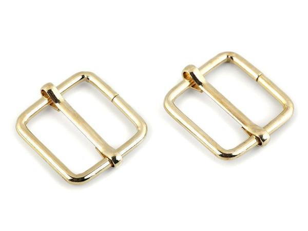 Gurtverschieber Breite 20 mm Gold